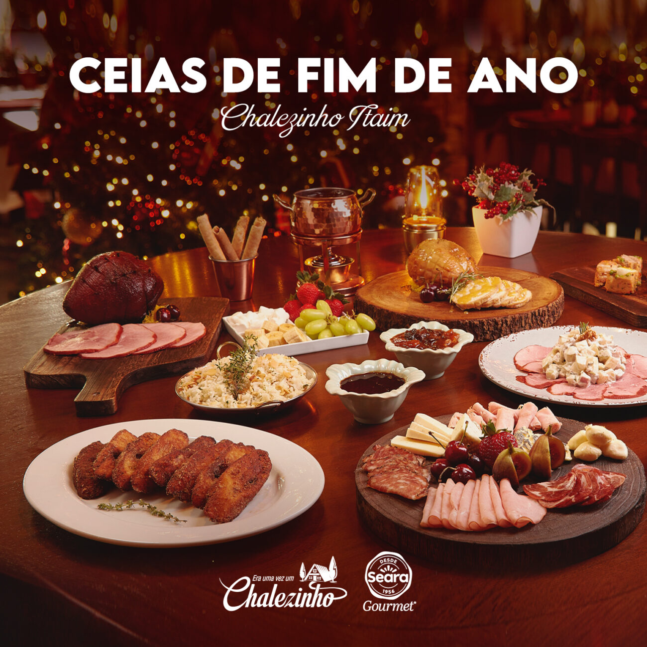 Ceias de Fim de Ano — Chalezinho Itaim, com Seara Gourmet