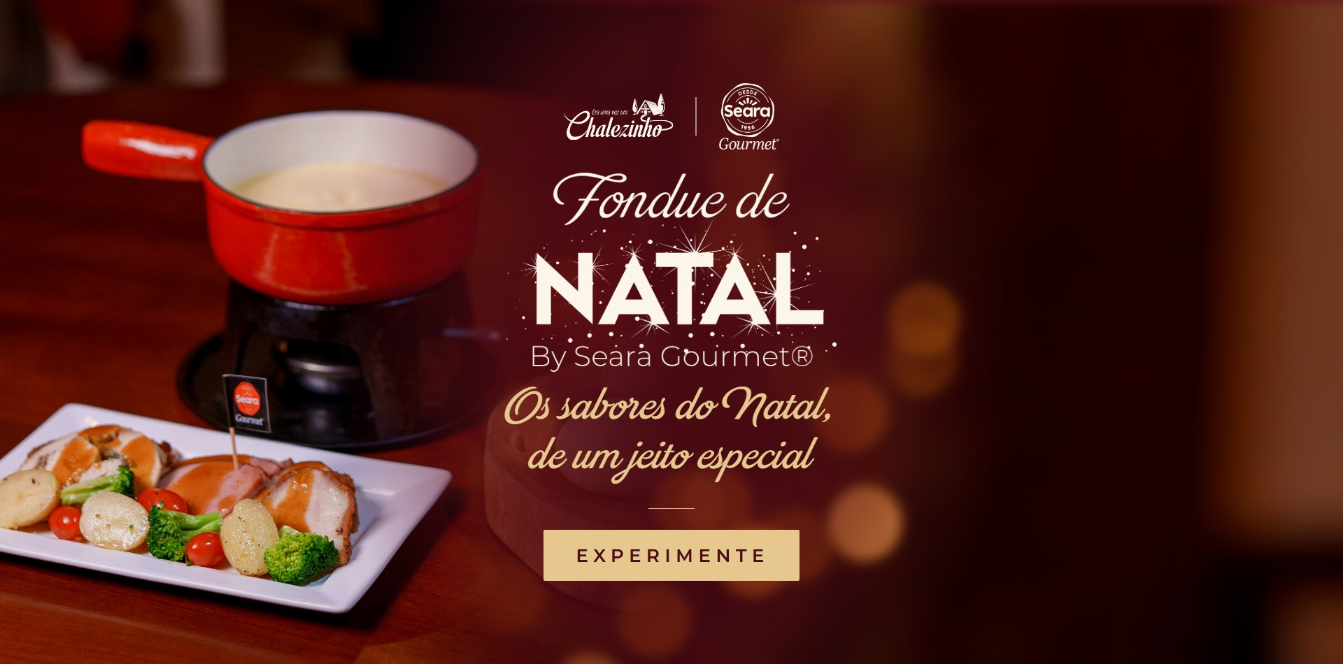 Fondue de Natal by Seara Gourmet®: os sabores do Natal, de um jeito especial